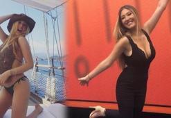 Yasmin Erbil'den derin dekolte