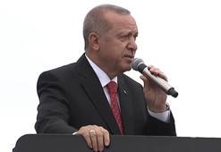 Cumhurbaşkanı Erdoğan'dan flaş sözler: 20 dakika yerde çırpınıyor!