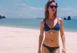 Yasemin Allen'dan olay yaratan poz!