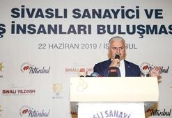 Binali Yıldırım Sivaslı iş adamlarıyla buluştu