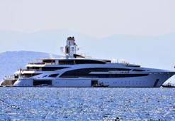 Kazak milyarderin mega yatı Bodrum'da