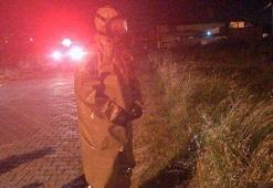 Tekirdağ'da kimyasal madde deposunda patlama