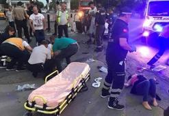 Ankara'da feci kaza! İki kadın kanlar içinde kaldı