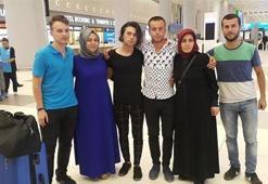 Hafter güçlerinin alıkoyduğu 6 gemici İstanbul'a geldi