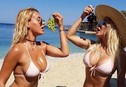 Böyle paylaştı! 70 yaşında bikinisiyle...