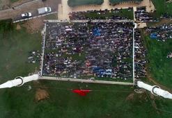 557 yıldır üstü açık camide namaz kılıyorlar