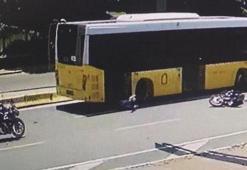 Şişli'de korkunç görüntü! Metrelerce sürüklendi