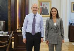 Sabriye Şengül'den İçişleri Bakanı Süleyman Soylu'ya ziyaret