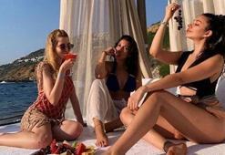 Rafet El Roman'ın kızları tatil pozlarıyla olay oldu