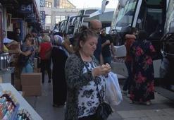 Otogarda bayram yoğunluğu başladı
