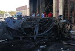 Libya'da bomba yüklü araç infilak etti!