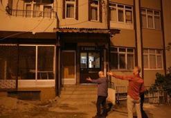 Çökme tehlikesi bulunan 2 bina gece yarısı tahliye edildi