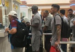 Trabzonspor kafilesi yurda döndü