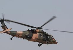 Suriye sınırında helikopter hareketliliği