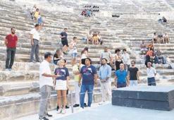Anne Marie, Aspendos’a hayran kaldı