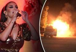 İrem Derici konserinde faciadan dönüldü