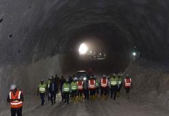 Ve ışık göründü! Tam 1230 metre uzunluğunda...