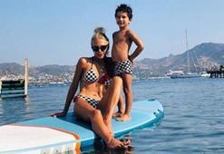 Şeyda Coşkun'un Bodrum keyfi