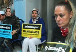 İBB'den çıkarılan işçiler CHP İstanbul İl Başkanlığı önünde oturma eylemi başlattı