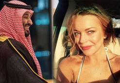Prens Selman ile aşk yaşadığı konuşulan Lindsay Lohan bombayı patlattı!
