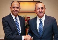 Dışişleri Bakanı Çavuşoğlu, KKTC'li mevkidaşıyla görüştü