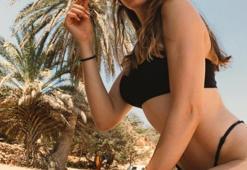 Serenay Sarıkaya'nın yırtmacı olay oldu!
