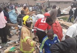 Kenya'da okul dersliği çöktü: 7 ölü