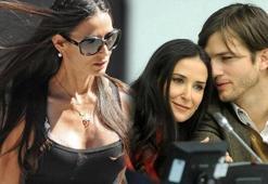 Demi Moore'un eski eşinden 'üçlü cinsel ilişki' iddialarına yanıt