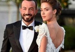 Ünlü çiftten romantik kutlama