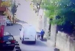 Hurdacının feci ölümü kamerada