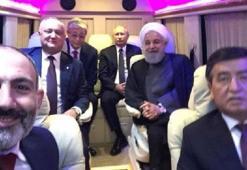 Dünya liderleri minibüste!