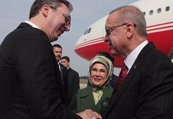 Cumhurbaşkanı Erdoğan Sırbistan'da