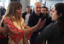 Havalimanında görevliye hakaret eden kadın hakim karşısına çıkıyor!