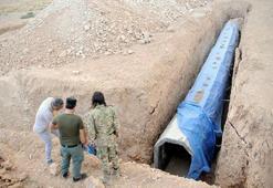 PKK/YPGli teröristler Tel Abyadı köstebek yuvasına çevirmiş