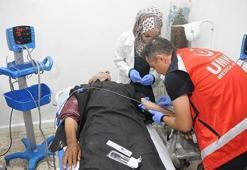 Türk doktorlar, Tel Abyad'da sağlık hizmeti vermeye başladı