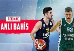Fenerbahçe - Zalgiris maçı canlı bahis heyecanı Misli.com'da