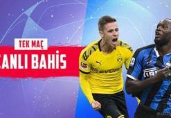 Dortmund - Inter maçında canlı bahis heyecanı Misli.com'da