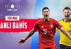 Bayern Münih - Borussia Dortmund maçında canlı bahis heyecanı Misli.com'da!