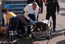 Polise jiletle saldıran şüpheli, çıkan arbedede vuruldu