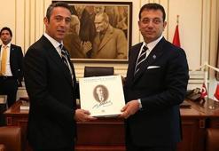Fenerbahçe Başkanı Koç'tan İmamoğlu'na ziyaret