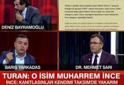 Rahmi Turan canlı yayında 'Muharrem İnce' dedi! Ortalık karıştı