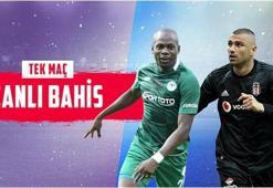 Konyaspor - Beşiktaş karşılaşmasında Canli Bahis heyecanı Misli.com'da!