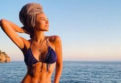 Tuvana Türkay'ın küvet pozuna beğeni yağdı!