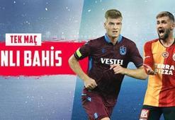 Trabzonspor'un rakibi Galatasaray! Bu dev maç canlı bahisle Misli.com'da...