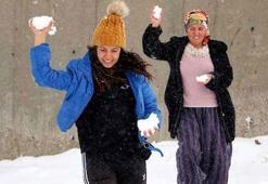 Bolu'nun yüksek kesimlerinde yoğun kar yağışı