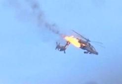 Husiler, helikopteri füzeyle vurdular!