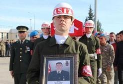Şehit uzman onbaşı Harun Çınar'ın cenazesi memleketi Hatay'a uğurlandı