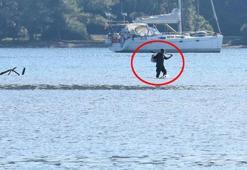 Denizin çekilmesi vatandaşları korkuttu!