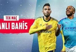 Arsenal-Manchester City maçının heyecanı Misli.com'da