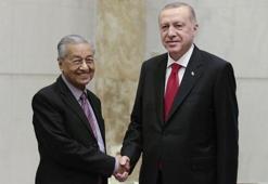 Cumhurbaşkanı Erdoğan Malezya Başbakanı Mahathir'i kabul etti